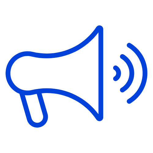 icon of a megaphone